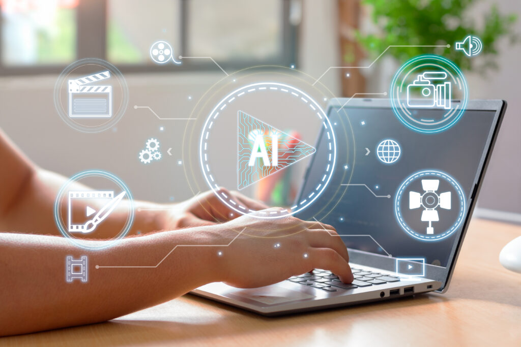 PSTG consultant leading a business AI services workshop