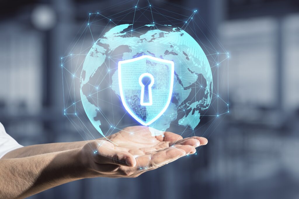 Engineer reviewing data access controls during Microsoft Copilot deployment services